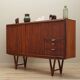 Buffet haut en teck, design danois, années 1960, designer : Kurt Østervig