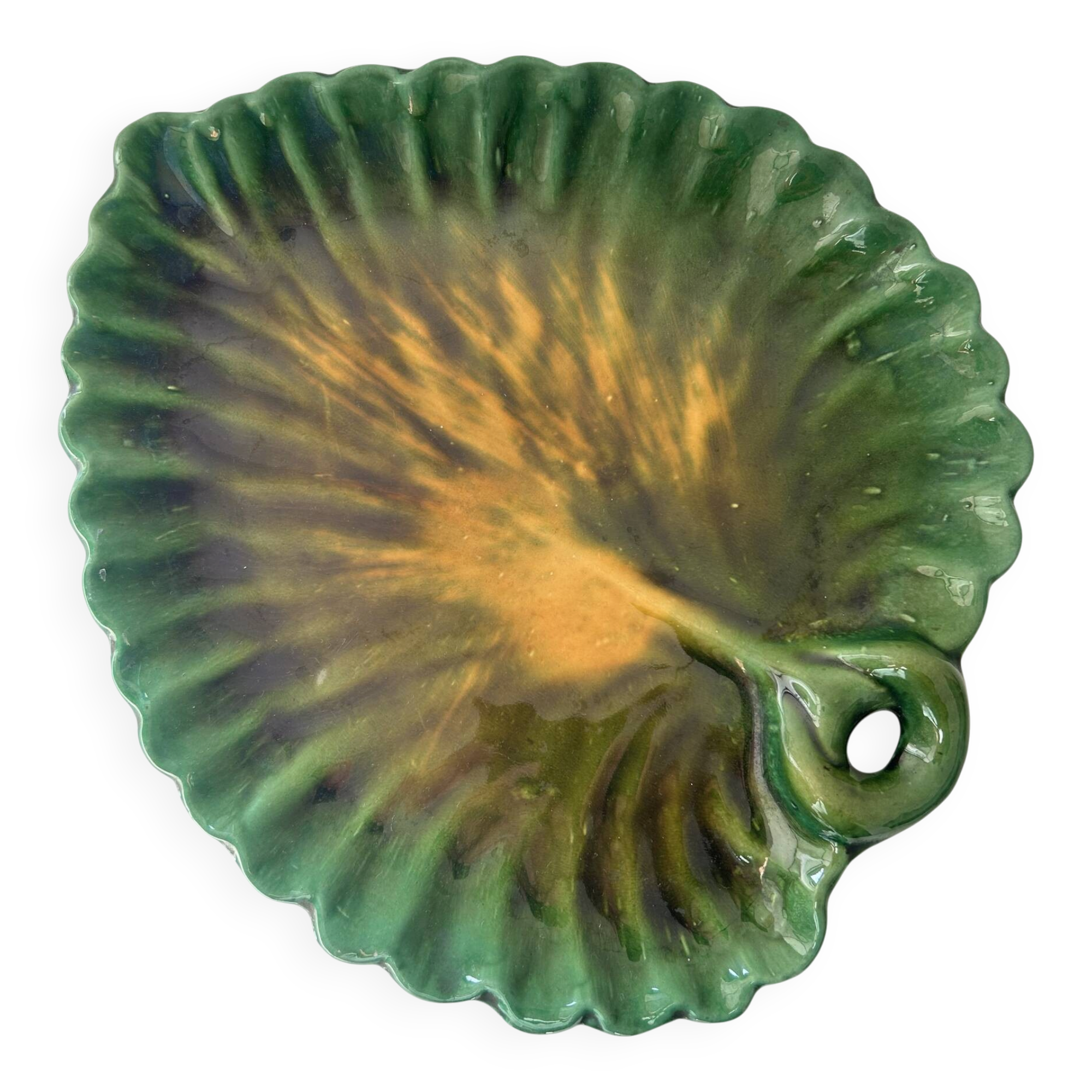 Grand plat feuille d’alocasia