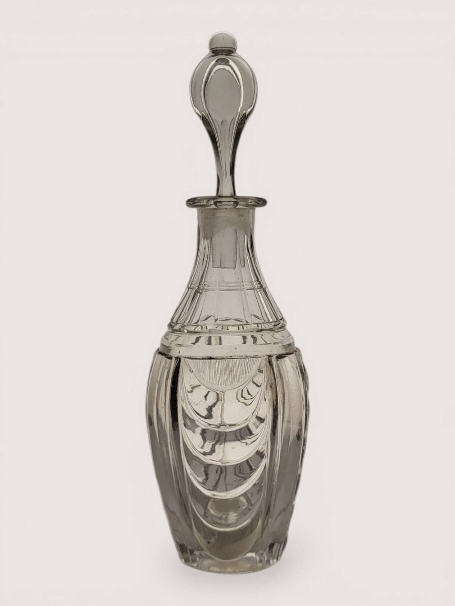 Art Deco glass bottle