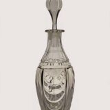 Art Deco glass bottle