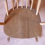 Rocking chair by Lucian Ercolani for Ercol stamped