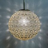Limburg Glashütte bubble glass pendant light , 1970’s