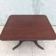19th-century English style mahogany drop-leaf table.