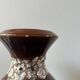Vallauris ceramic vase, Fat Lava