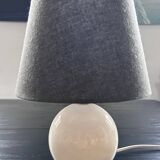 Onyx ball lamp
