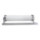 1930s Bauhaus tubular wall light, chrome & glass, Czechoslovakia
