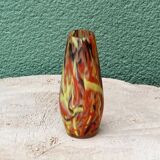 Vase en pate de verre, soufflé