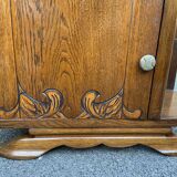 Pair of vintage Art Deco bedside tables 1950s