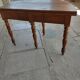Demi-lune console table