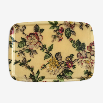 Vintage fiberglass floral pattern
