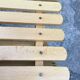 Vintage wooden folding stool