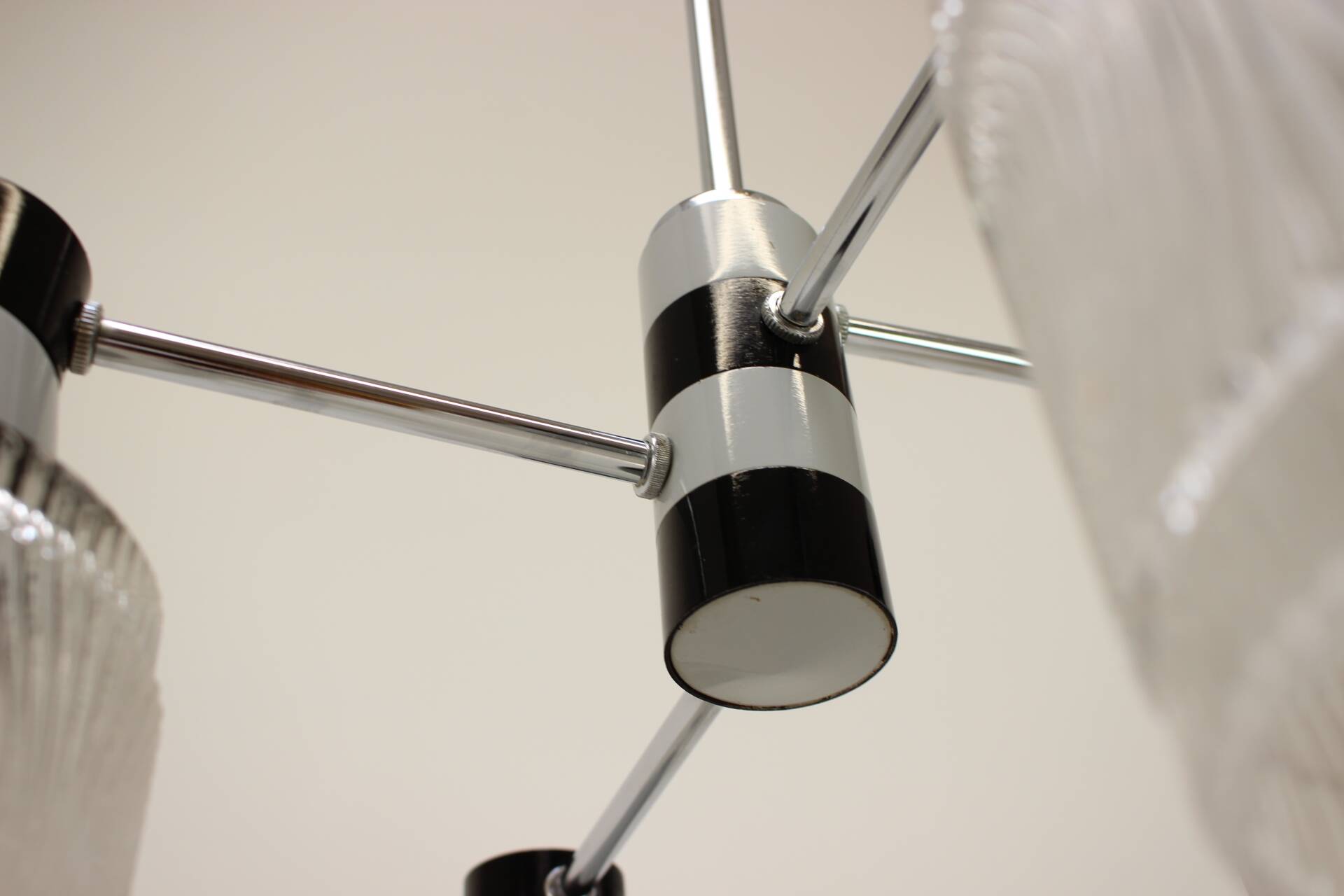 Midcentury Chandelier by Drukov, 1970's, Czechoslovakia