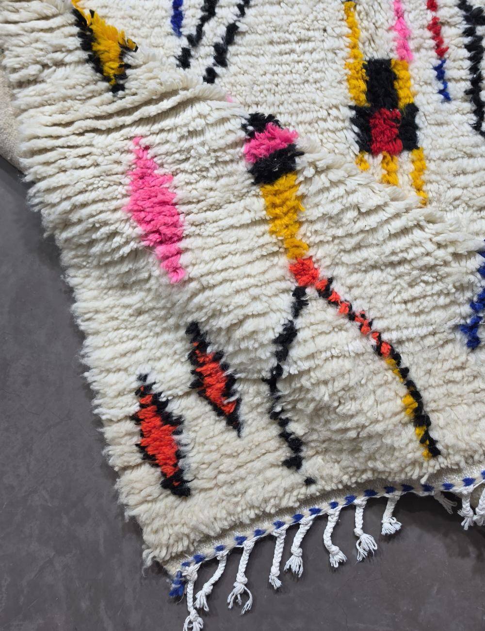Tapis Azilal Marocain Abstrait - 286 x 182 cm