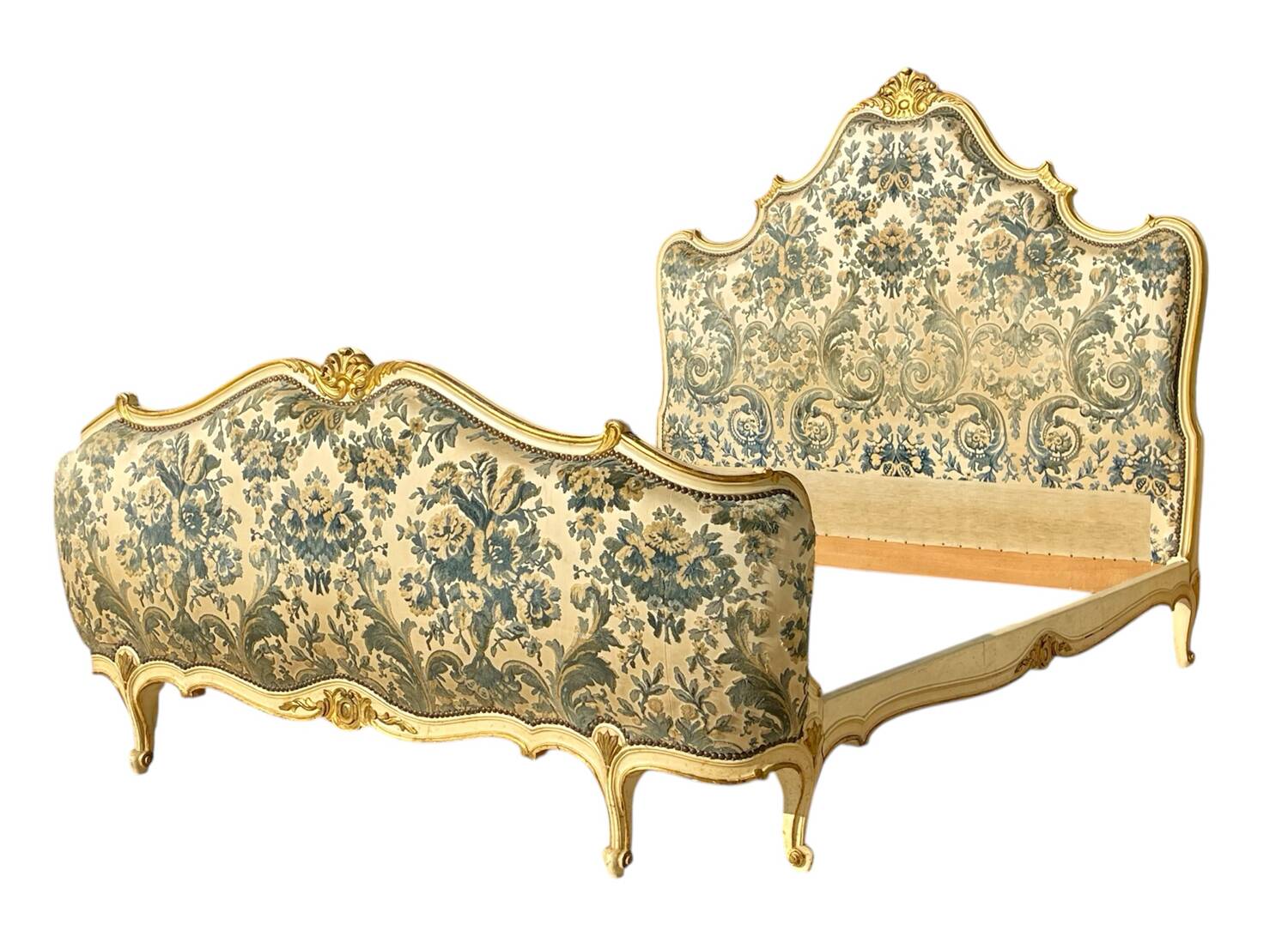 Louis XV style basket bed