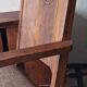 Antique Gothic Revival carved oak armchair, 1910