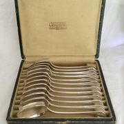 12 Teaspoons Christofle Printania