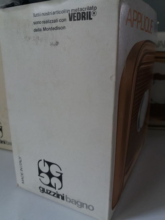 2 wall light Guzzini 70 years