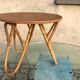 Vintage rattan coffee table