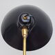 Black office vintage lamp by Jean Boris Lacroix - 1965