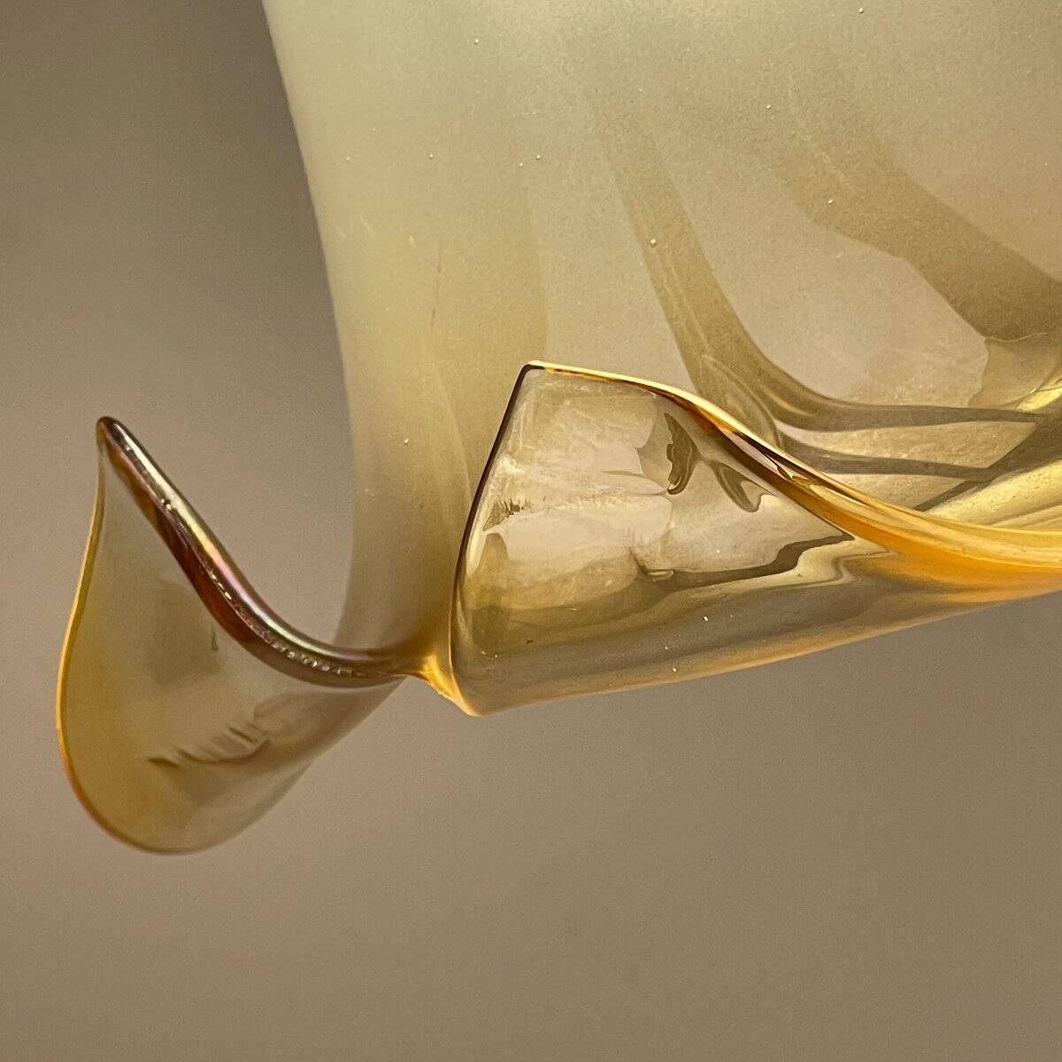 Vintage Murano Lys table lamp, Italy, 1970s
