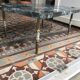 Table basse marbre vert
