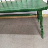 Former wooden bistro bench