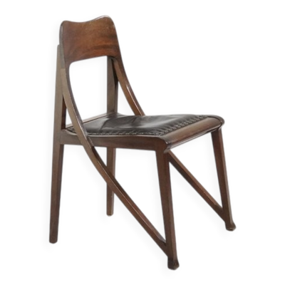 Chaise latérale par Richard Riemerschmid pour les Ateliers Unis, Allemagne, années 1890.