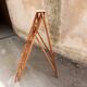 Painter 50s wooden stepladder