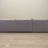 Grey corner sofa, Scandinavian design, 00s