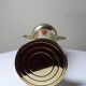 Large decorative onyx and gold metal cassolette, Italy 1960s-70s.