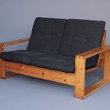Canapé en pin par Ate Van Apeldoorn pour Houtwerk Hattem, années 1960