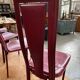 Suite de 4 chaises en cuir  de marque dad 1960’s