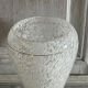 Vase in clichy glass art deco