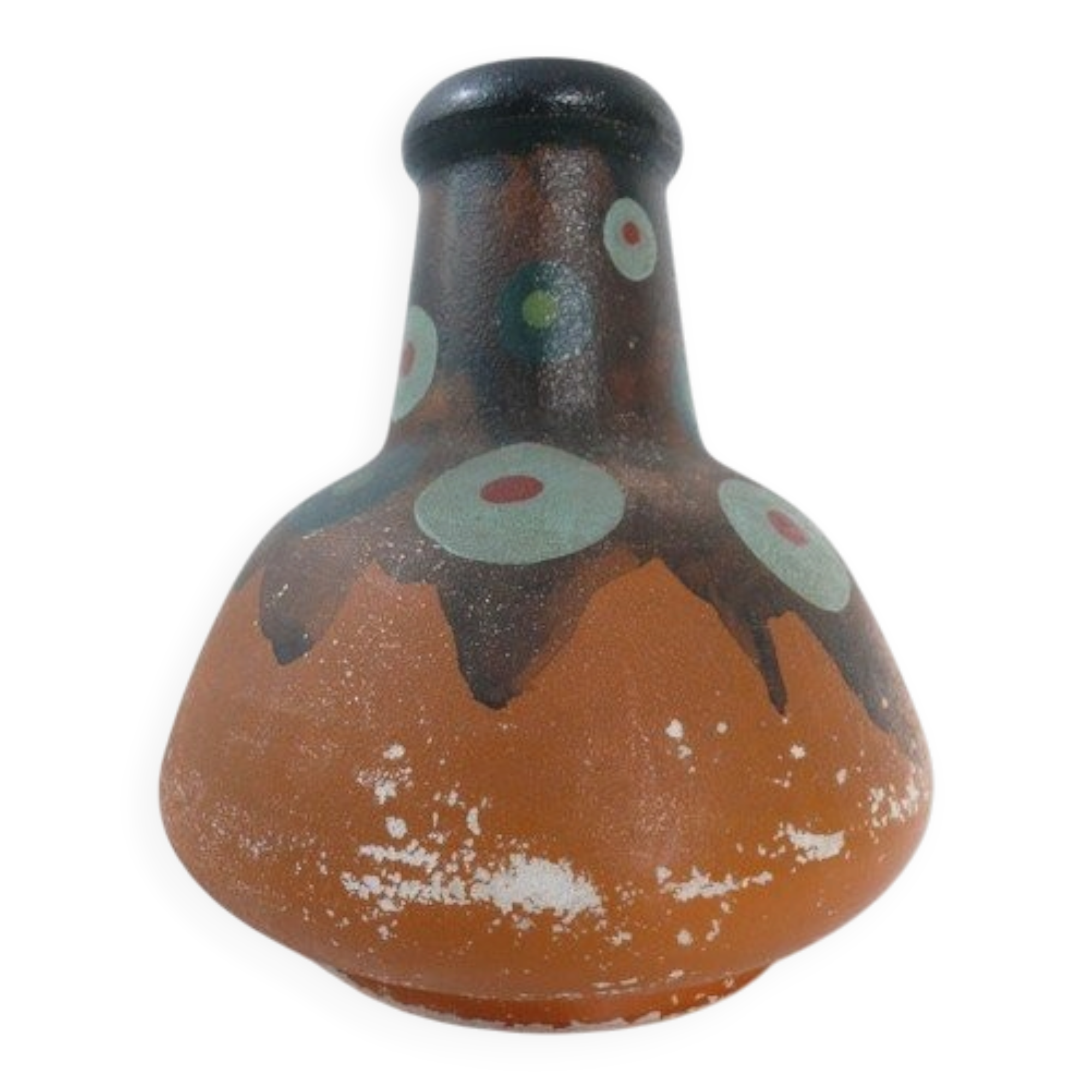 Vase céramique Art Déco Vallauris F.M. années 20/30