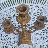 Vintage Brass Candle Holder
