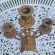 Vintage Brass Candle Holder