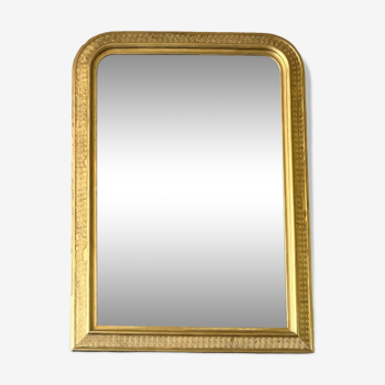 Miroir ancien style Louis Philippe 105x75 cm
