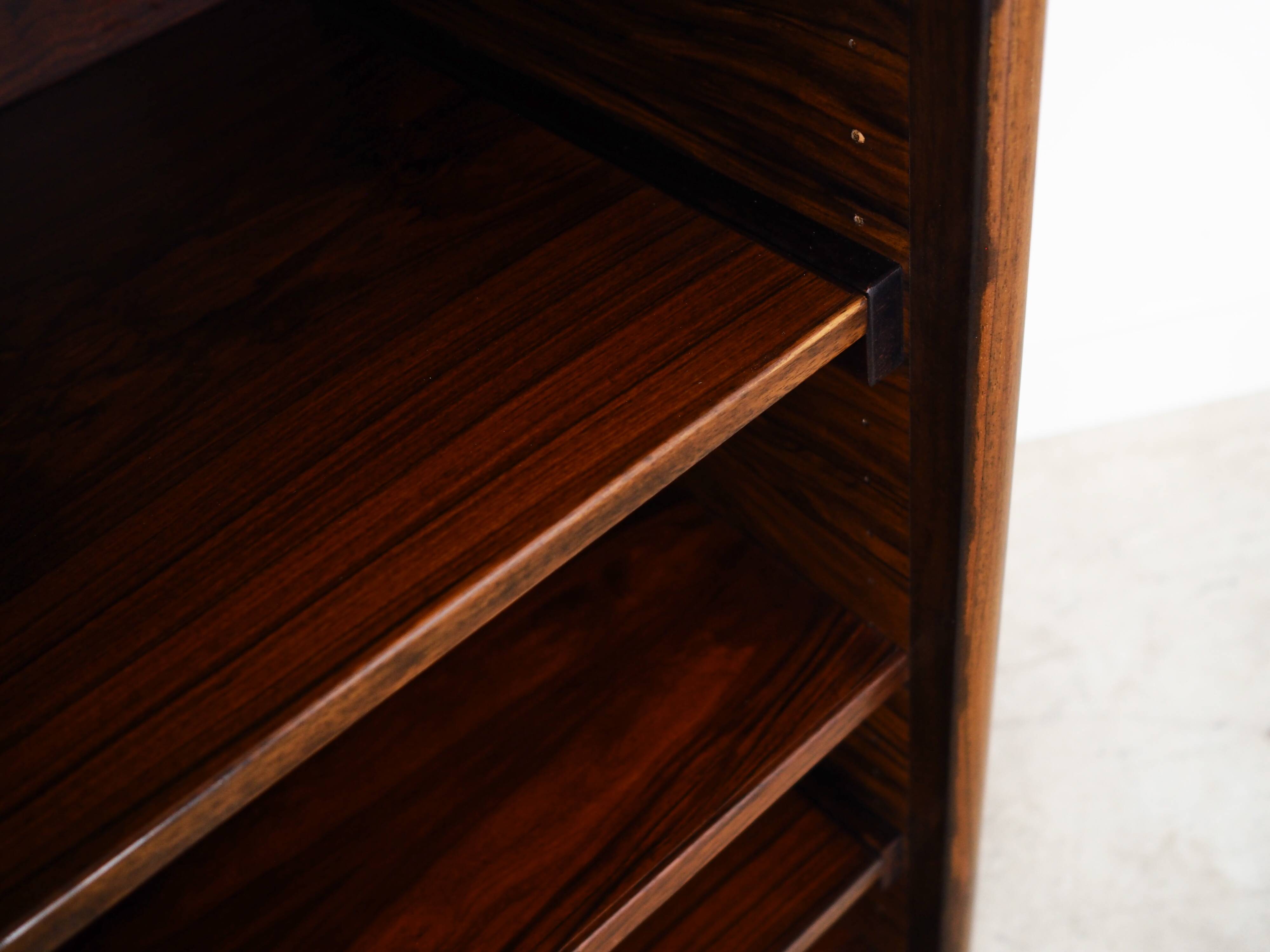 Rosewood bookcase, Danish design, 1970s, production: Denmark