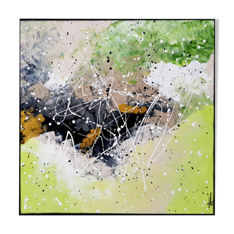 Abstract painting table