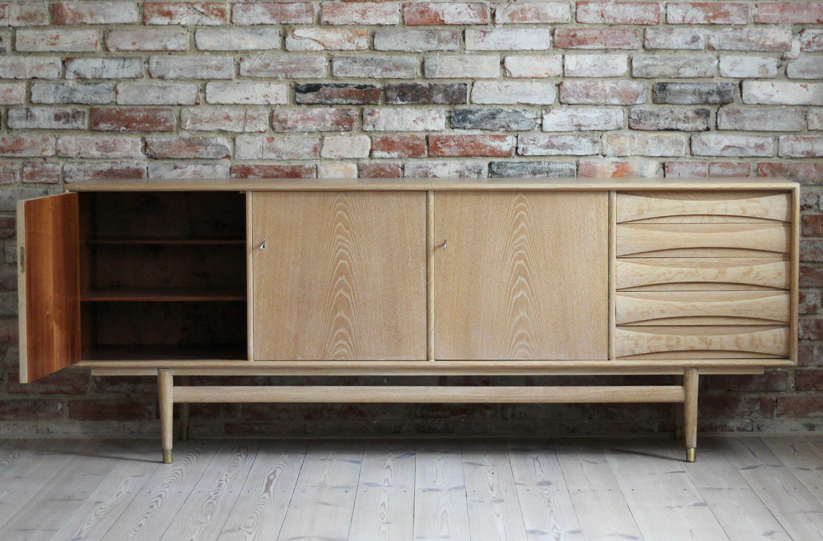 Sven Andersen Sideboard in Oak, Scandinavian Modern, 1950s