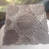 Table indienne en bois sculpté, XXème siècle