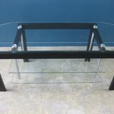 TV / HIFI stand for heavy load in tempered glass and steel