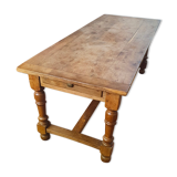Table ancienne de ferme en chêne 8-10 personnes