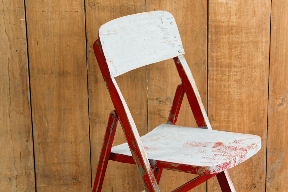 Folding chair, 50s - destroy
