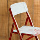 Chaise pliante, années 50
