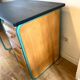 Small wooden children's desk from the 1950s