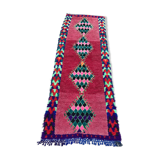 Moroccan Berber carpet old Azilal corridor 2,4x0.9m