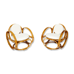 Paire de fauteuils Italiens - vers
