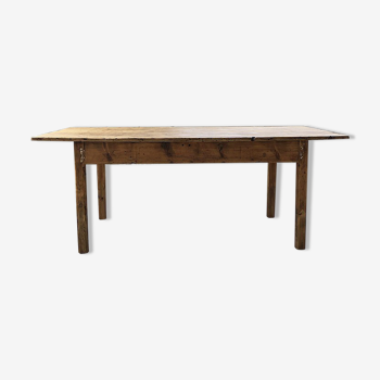 2m pine farm table