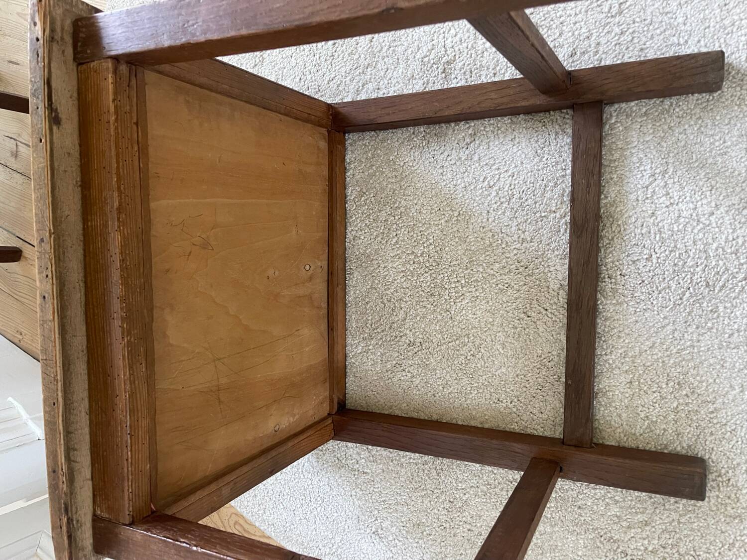 School desk and chair from the 1940s/50s.